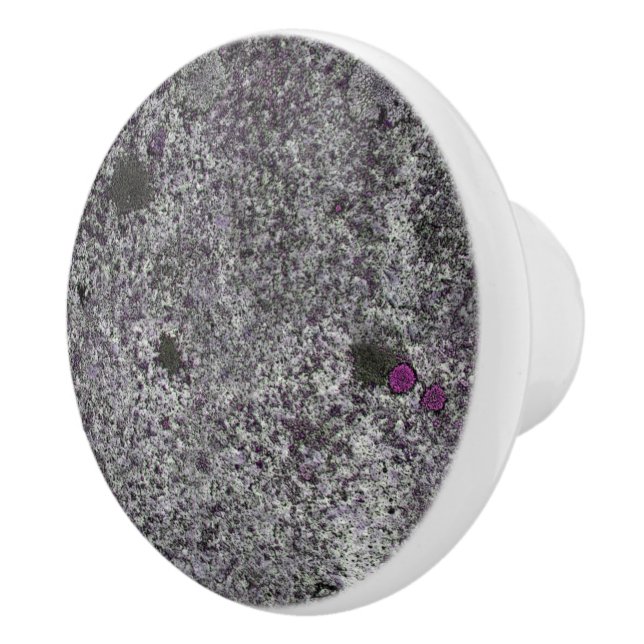 Information om geologi Grått Granite Rosa Knopp (Höger)