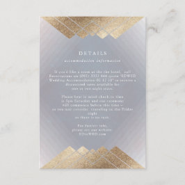 Information om Geometric Vintage Grått Gold Foil B Tilläggskort