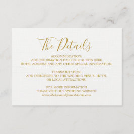 Information om Globetrotter Glam Bröllop Tilläggskort