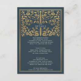 Information om grått Royal Medieval Sword Bröllop Tilläggskort