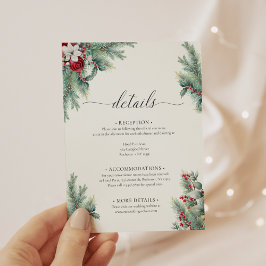 Information om Greenery Winter Berries & Gräs Wate Tilläggskort