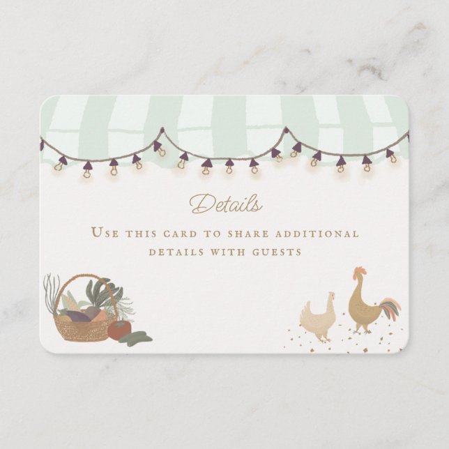 Information om grönt Jordbrukare: Information om j Tilläggskort (Framsida)