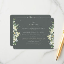 Information om grönt Snowberry+Eucalyptus Edged Br