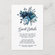 Information om Guest med Inspired Blue Blommigt Br