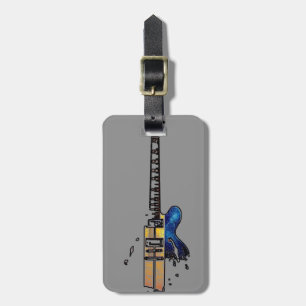 Information om Guitar 4-Anpassadet ltcn Bagagebricka