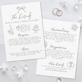 Information om hand plockade Quirky Whimsical Bröl Tilläggskort