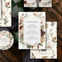 Information om höstfällning - Blommigt - avräknad