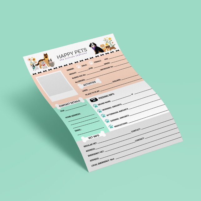 Information om hund & Pet Sitta (Skapare uppladdad)