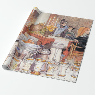 Information om julen Kväll - Carl Larsson 1906 Presentpapper
