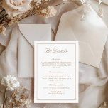 Information om klassisk ljusgenomgång Elegant bröl Tilläggskort<br><div class="desc">Klassiskt handskrivet skript och minneskort för lätt taupe bröllop.</div>