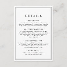 Information om klassisk Snyggt, Bröllop