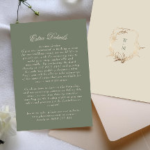 Information om klassiskt Sage & Cream Monogram Gul