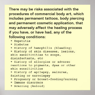 Information om konstföremål poster