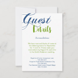 Information om korrin Calligraphy OSA Kort