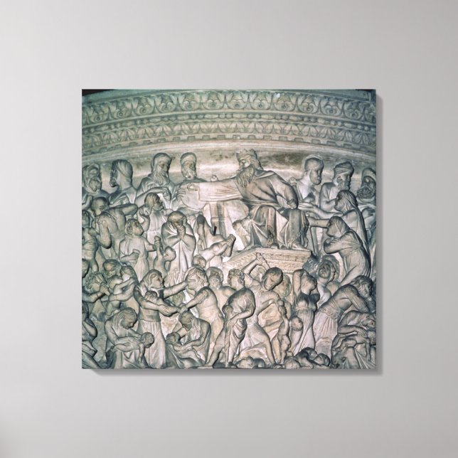 Information om kulhål, 1302-10 canvastryck (Framsida)