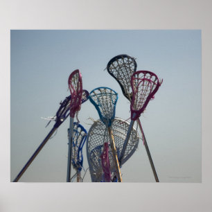 Information om Lacrosse-spelet Poster