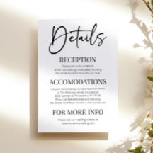 Information om lägsta Elegant Modern Classic Bröll