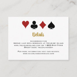 Information om Las Vegas Casino Black Guld White B Tilläggskort