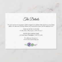 Information om lila vattenfärgssuccules bröllop su