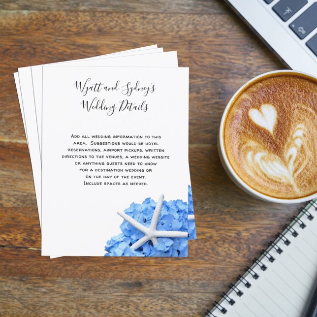 Information om Lodrät Seaside Garden Inbjudningar (Skapare uppladdad)