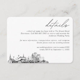 Information om Louisville Bröllop Hotel Room Block Tilläggskort