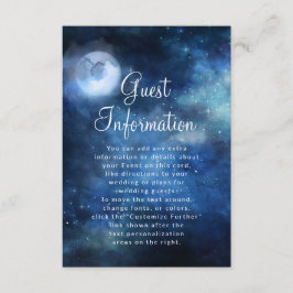 Information om Lunar Himlar Full Moon Celestial Br Tilläggskort