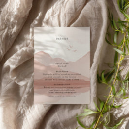 Information om målbröllop för  bergsområde tilläggskort