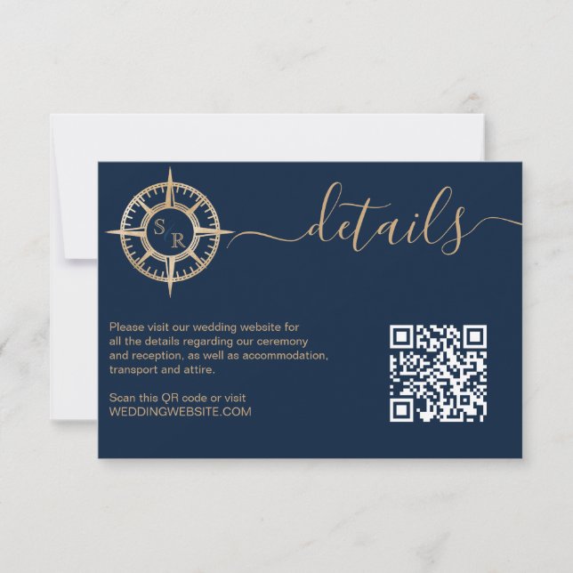 Information om målpassets kompass QR-kod OSA Kort (Framsida)