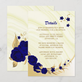 Information om marmor till blommigten royal Blue g Tilläggskort