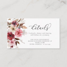 Information om Maroon fall Flowers Laves Burgundy 