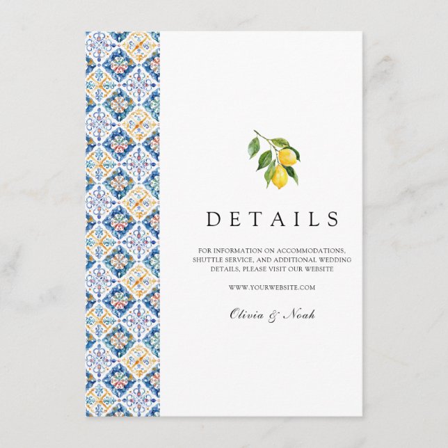 Information om medelmåttiga Lemon-plattor Tilläggskort (Framsida)