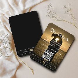 Information om minimal Photo Bröllop i modern Ultr Tilläggskort