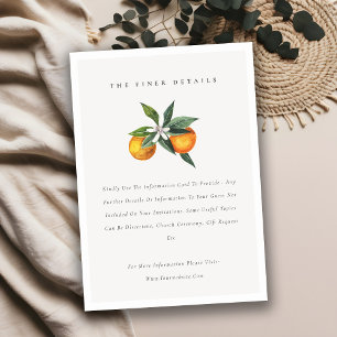Information om minsta Orange för botanical Boho Br Tilläggskort
