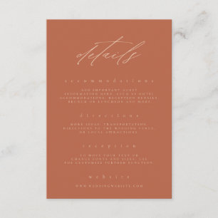 Information om minsta Rust Peach Fine Art Blommigt Tilläggskort