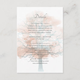 Information om Misty träd Tilläggskort