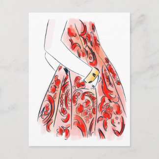 Information om mode vykort