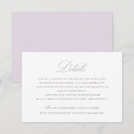 Information om Modern Elegant Calligraphy Script B Inbjudningar