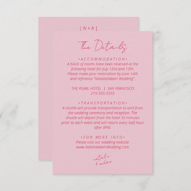 Information om Modern färgad Roligt Warm Retro Brö Tilläggskort (Fram/baksida)