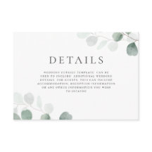 Information om Modern Greenery Bröllop Vågrät