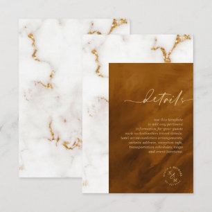Information om Modern Marble Glitter Guld ID816 Tilläggskort
