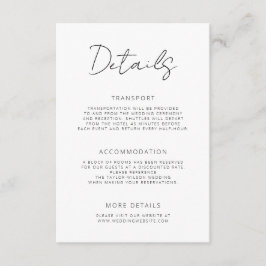 Information om Modern Namnteckning skriptminimalt  Tilläggskort