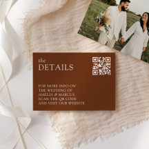 Information om modern och elegant Bröllop