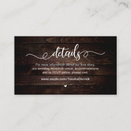 Information om Modern Rustic Farm, White, Wood, Br Tilläggskort