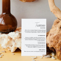 Information om modernt minimalt Bröllop