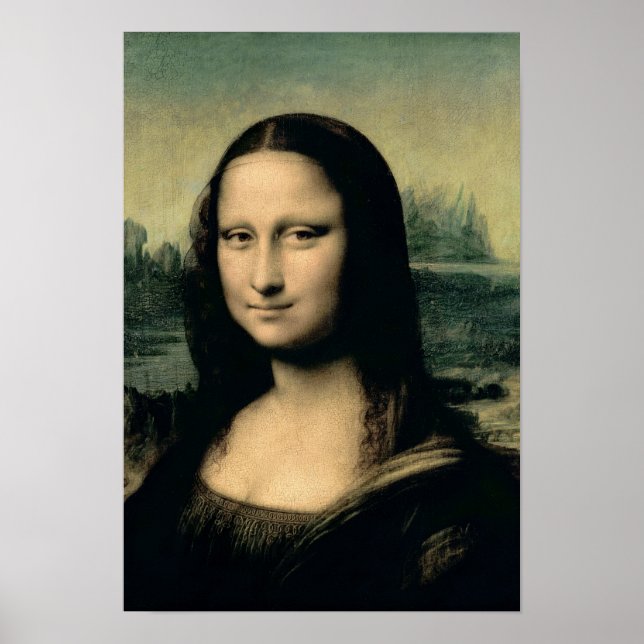 Information om Mona Lisa, c.1503-6 Poster (Framsidan)
