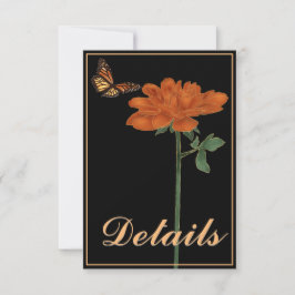 Information om Monarch Butterfly Dahlia Black OSA Kort