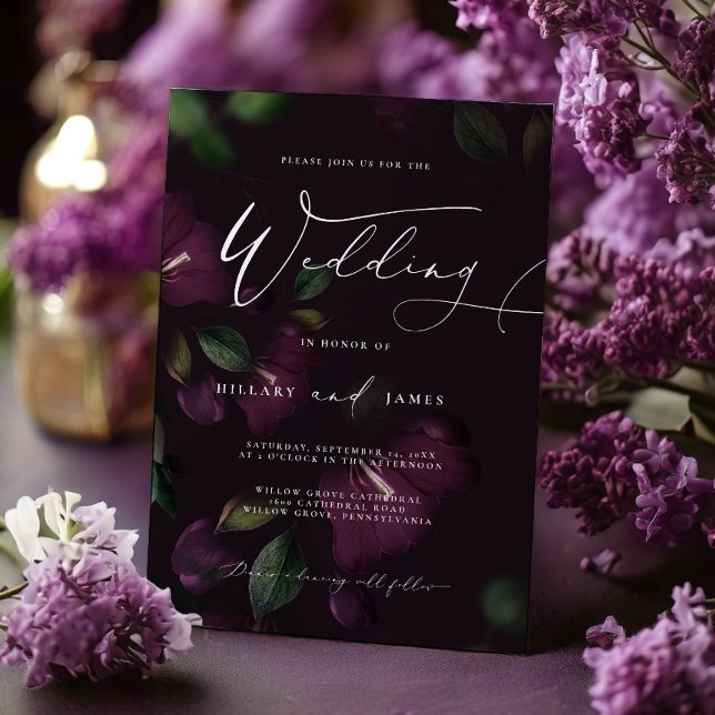 Information om Moody Lila för  på dubblan QR Inbjudningar (Skapare uppladdad)