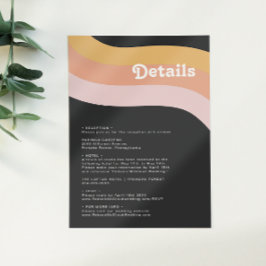 Information om Mörken Regnbåge i Modern Retro 70 Tilläggskort