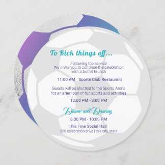 Information om och info om idrotten Pub Mitzvah Inbjudningar