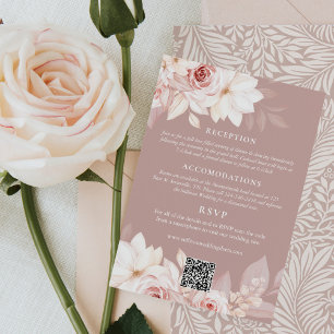 Information om och OSA för Bröllop och Blommigt Tilläggskort